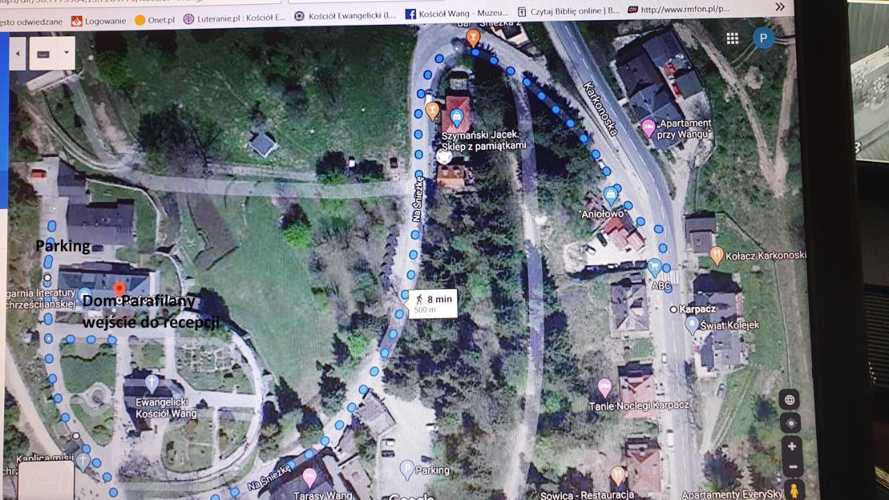 Pokoje Goscinne Przy Kosciele Wang. Karpacz Bagian luar foto