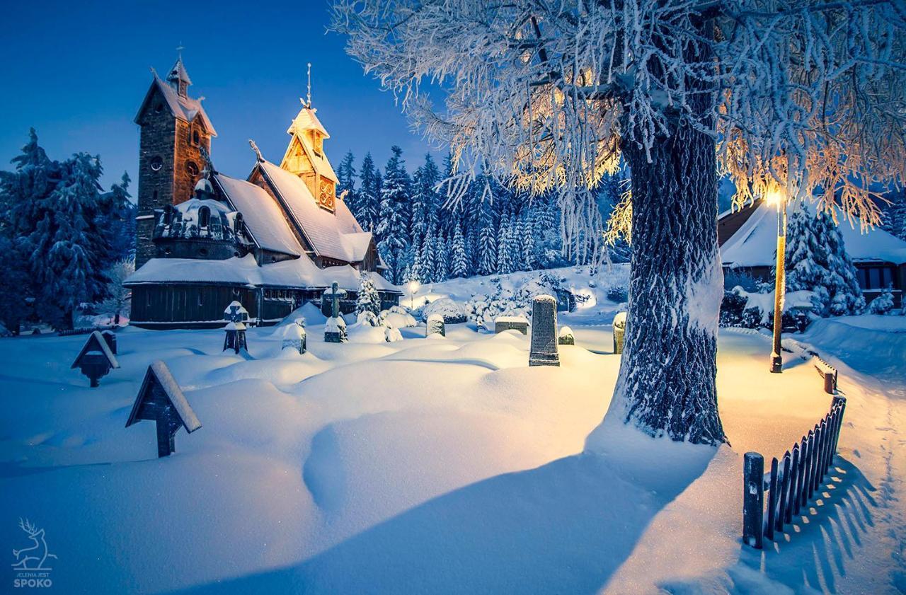 Pokoje Goscinne Przy Kosciele Wang. Karpacz Bagian luar foto